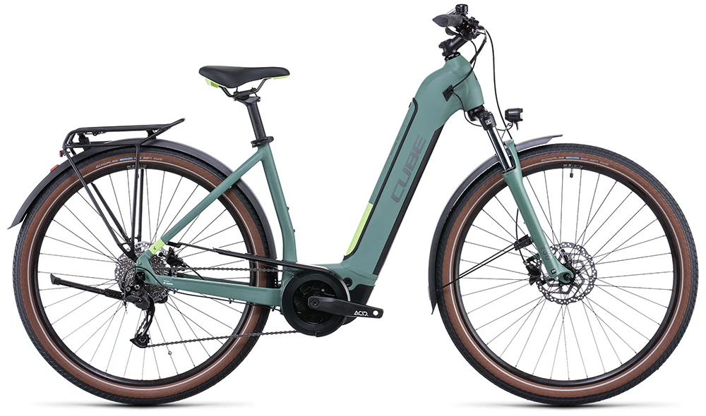 Cube Touring Hybrid ONE 500 Easy Entry Green´n´sharpgreen