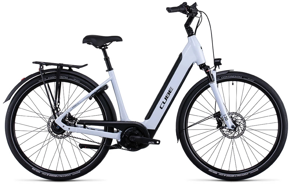 Cube Supreme Hybrid EXC 625 Easy Entry Flashwhite´n´black