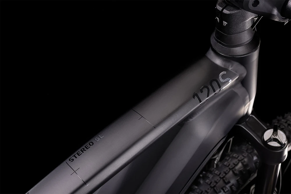 Cube Stereo Hybrid 120 SL 750 29 Black´n´metal – Bild 2