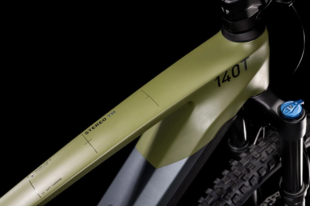 Cube Stereo Hybrid 140 HPC TM 750 29 Flashgrey´n´olive – Bild 2