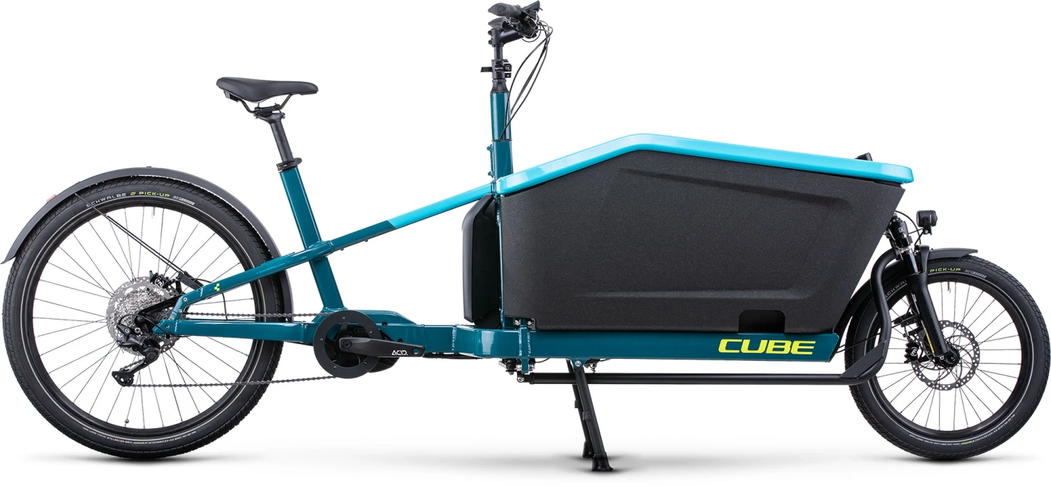 Cube Cargo Sport Dual Hybrid 1000 Blue´n´lime