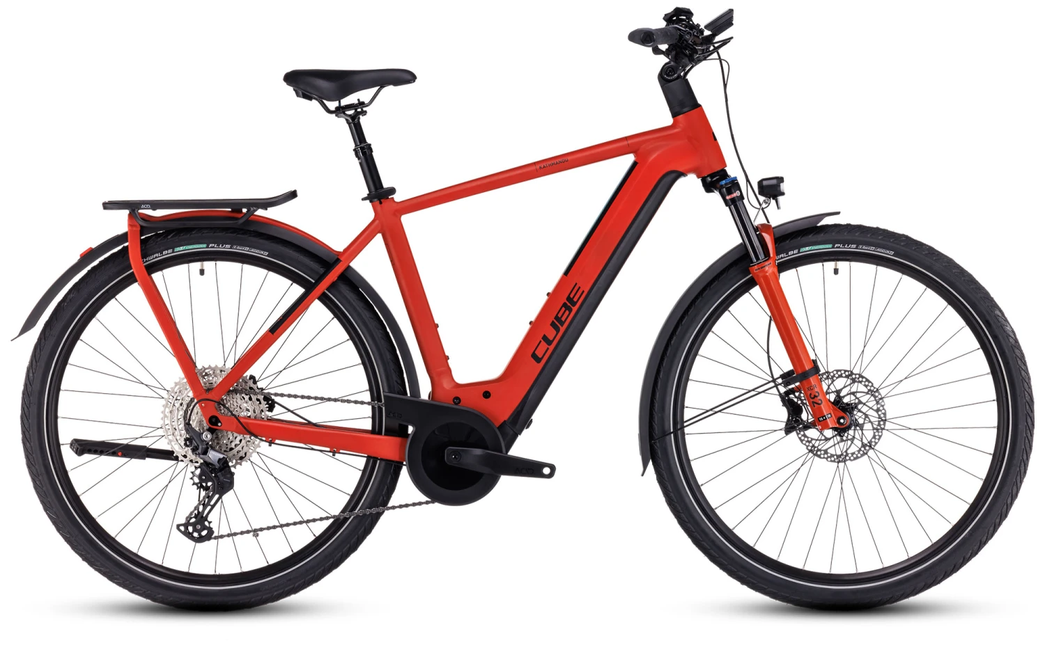 Cube Kathmandu Hybrid EXC 750 Red´n´black
