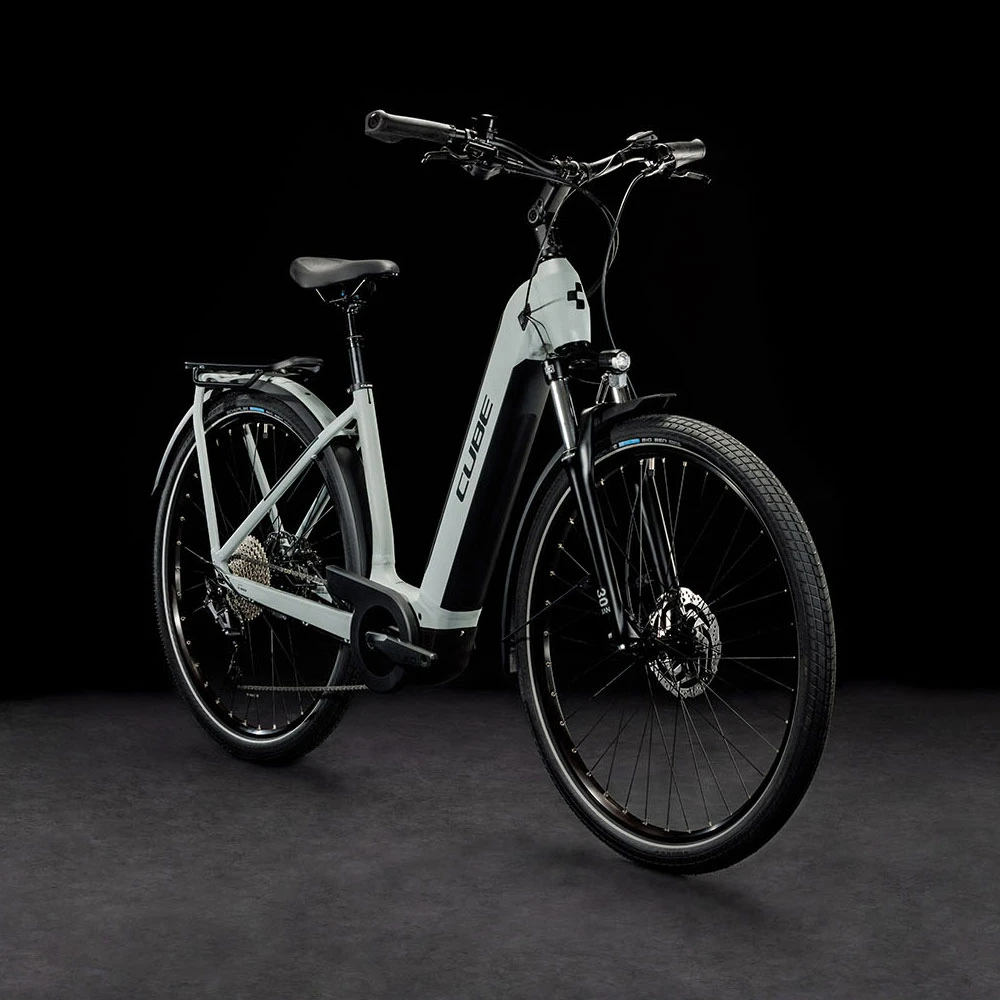 Cube Kathmandu Hybrid ONE 750 Easy Entry Swampgrey´n´black – Bild 2