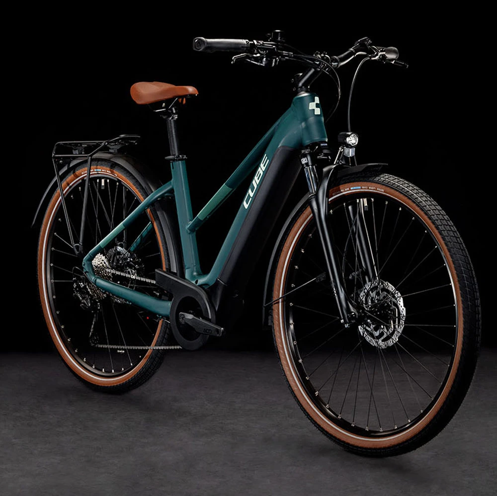 Cube Touring Hybrid ONE 625 Lady Darkgreen´n´green – Bild 2