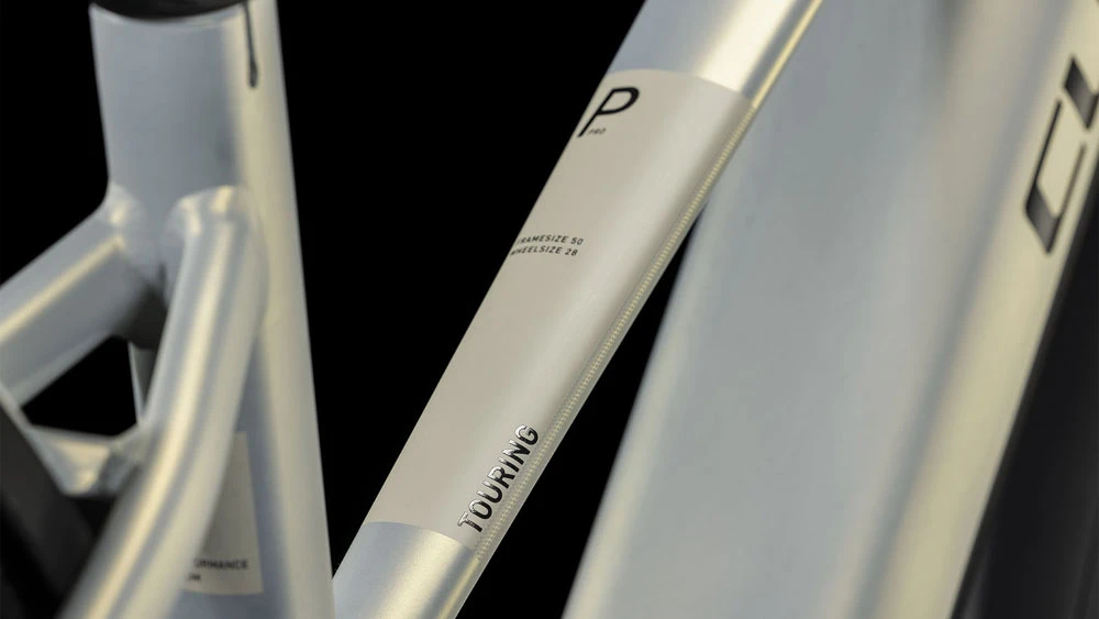 Cube Touring Hybrid Pro 625 Lady Pearlysilver´n´black – Bild 3