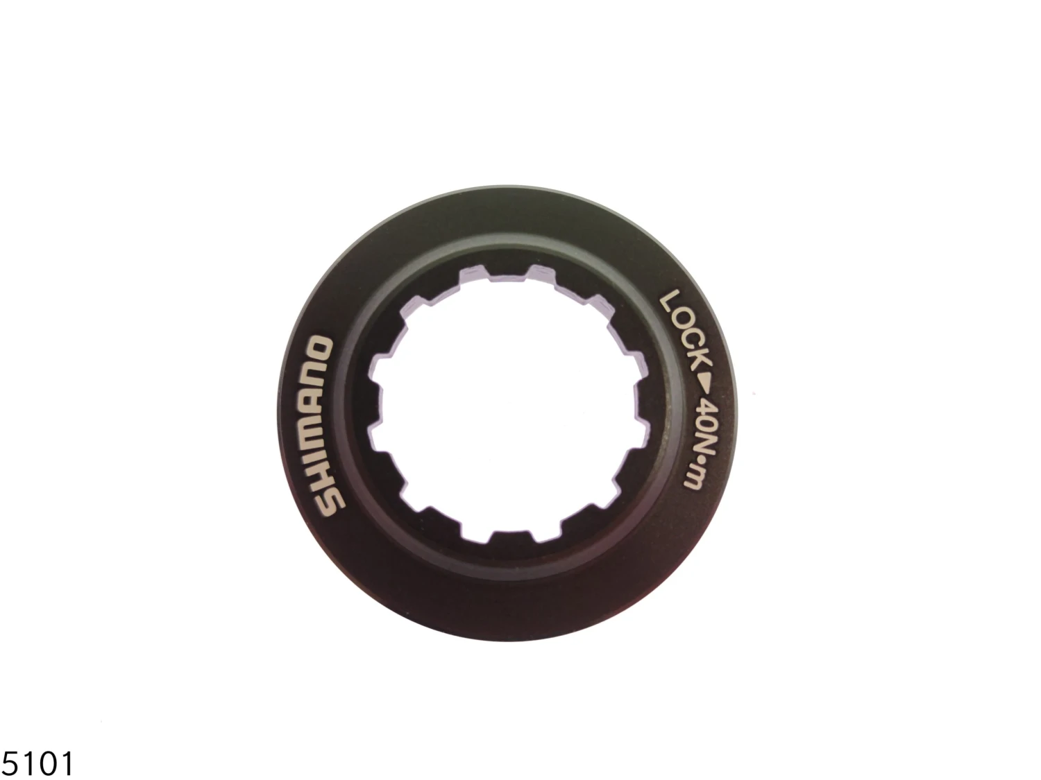 SHIMANO Centerlock Verschlussring FĂĽr SM-RT81 | Schwarz