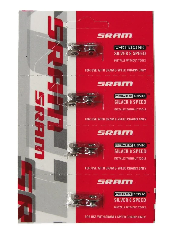 SRAM Kettenverschlussglied Power Link 6/7/8-fach Silber – Bild 2